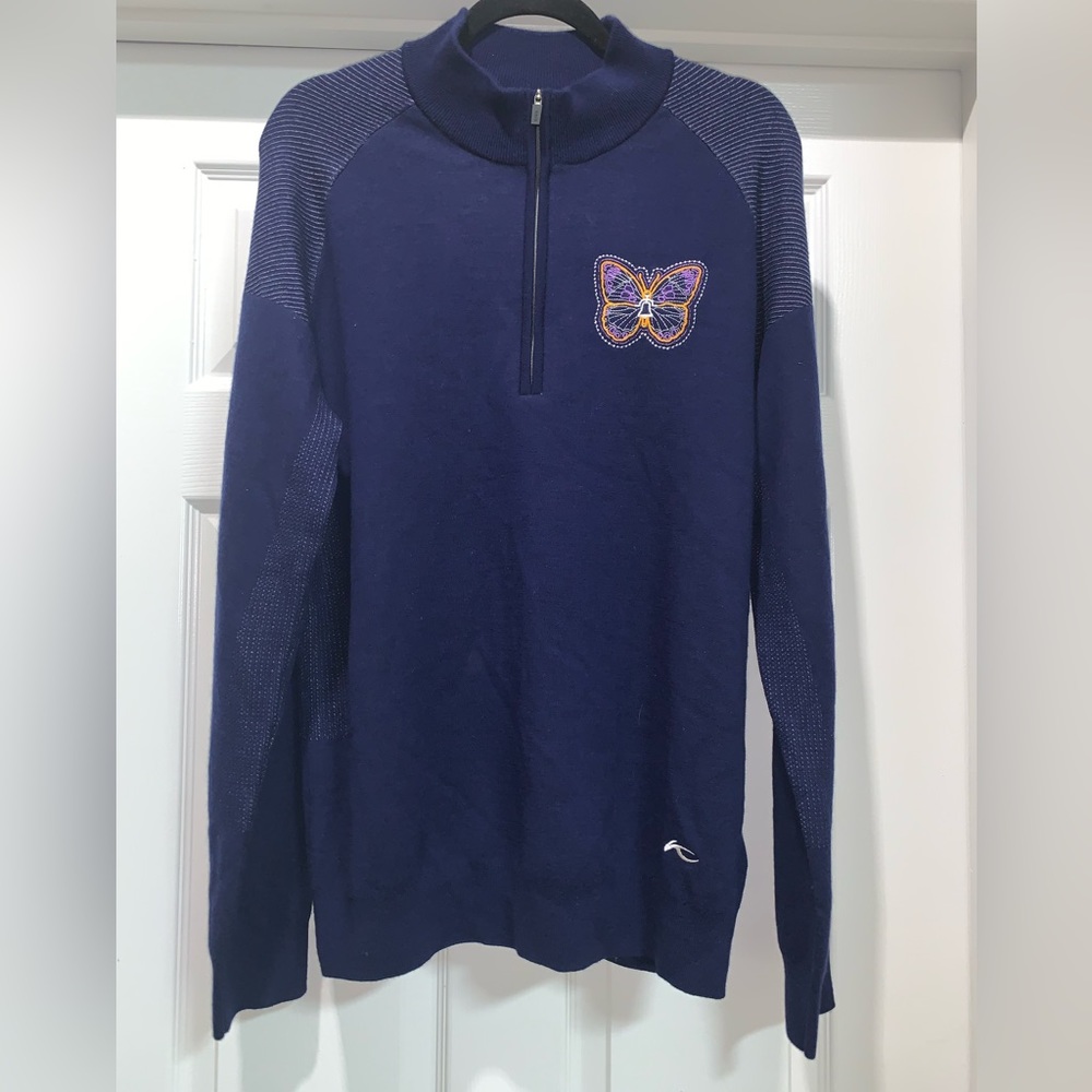 - NWT KJUS MENS KULM HALF ZIP PULLOVER